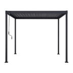Nova <br> Shadow Pergola - 3m x 3m Square - Grey