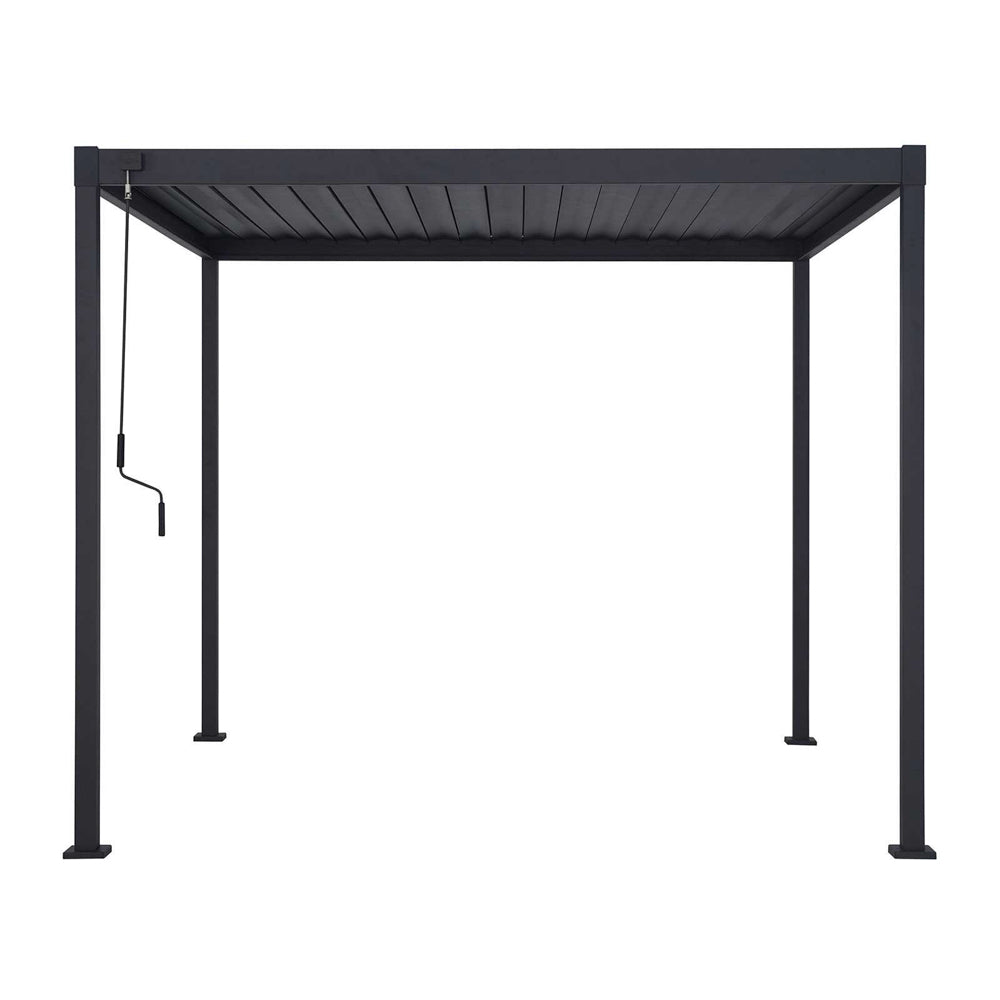 Nova <br> Shadow Pergola - 3m x 3m Square - Grey