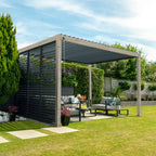 Nova <br> Titan 3m x 3m Pergola Wood Effect