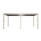 Nova <br> Titan 6m x 3m Rectangular Aluminium Pergola - Wood Effect