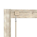 Nova <br> Titan 6m x 3m Rectangular Aluminium Pergola - Wood Effect