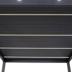 Nova <br> Titan 3m LED Louvre - Grey