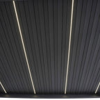 Nova <br> Titan 3m LED Louvre - Grey