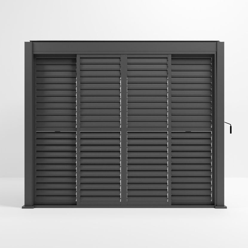 Nova <br> Titan Sliding Doors for 3m Titan Pergola - Grey