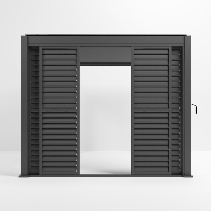 Nova <br> Titan Sliding Doors for 3m Titan Pergola - Grey