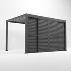 Nova <br> Titan Sliding Doors for 4m Titan Pergola - Grey