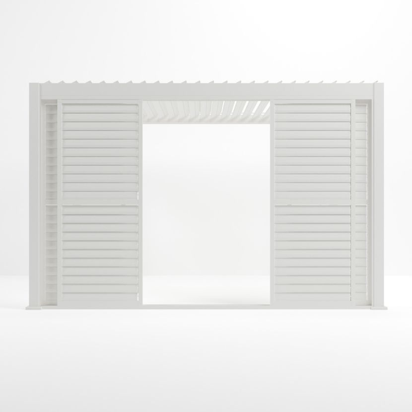 Nova <br> Titan Sliding Doors for 4m Titan Pergola - White