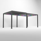 Nova <br> Titan Plus LED 6m x 3m Pergola Grey