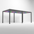 Nova <br> Titan Plus LED 6m x 3m Pergola Grey