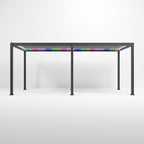 Nova <br> Titan Plus LED 6m x 3m Pergola Grey