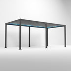 Nova <br> Titan Plus LED 6m x 3m Pergola Grey