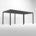Nova <br> Titan Plus LED 6m x 3m Pergola Grey