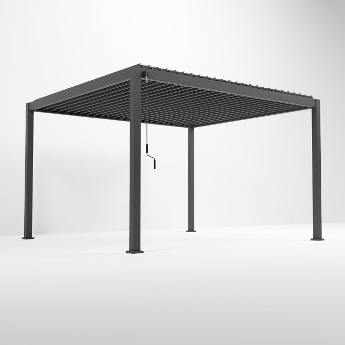 Nova <br> Titan 4m x 3.6m Pergola Grey