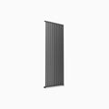 Nova <br> 1m Vertical Louvre Side Wall Panel - Grey