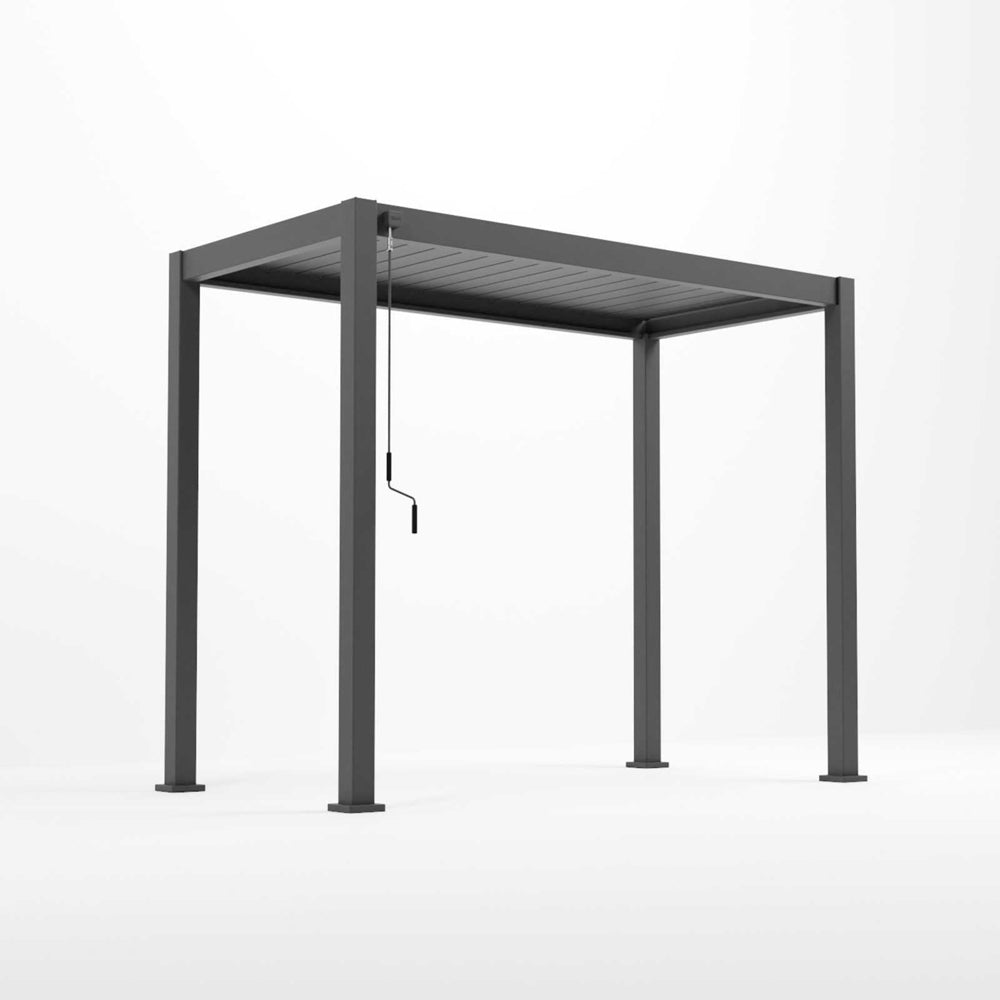 Nova <br> Titan Pergola - 3.0m x 1.5m Pergola - Grey