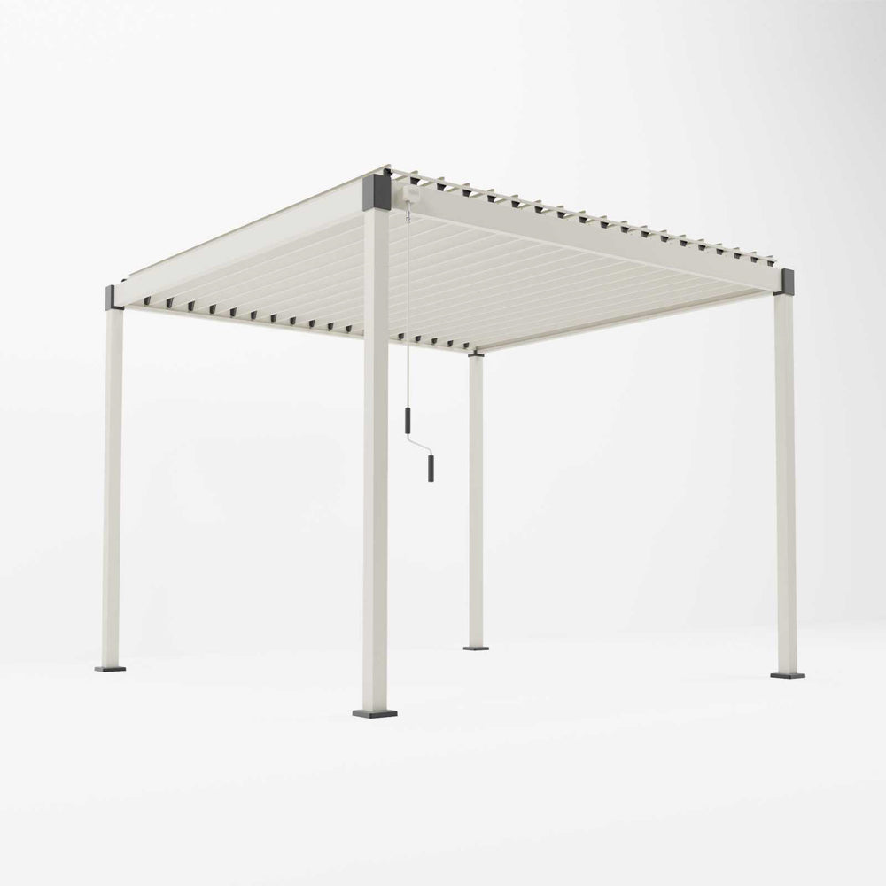 Nova <br> Shadow Pergola - 3m x 3m Square - Pebble