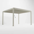 Nova <br> Titan Aluminium 3.6M x 3M Freestanding Pergola - Pebble