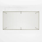 Nova <br> Titan Aluminium 6M x 3.6M Freestanding Pergola - Pebble