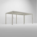 Nova <br> Titan Aluminium Pergola - 7.2m x 3.6m Rectangular - Pebble