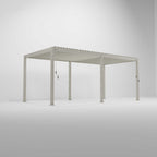Nova <br> Titan Aluminium Pergola - 7.2m x 3.6m Rectangular - Pebble