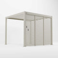Nova <br> Titan 1m Aluminium Side Wall - Pebble