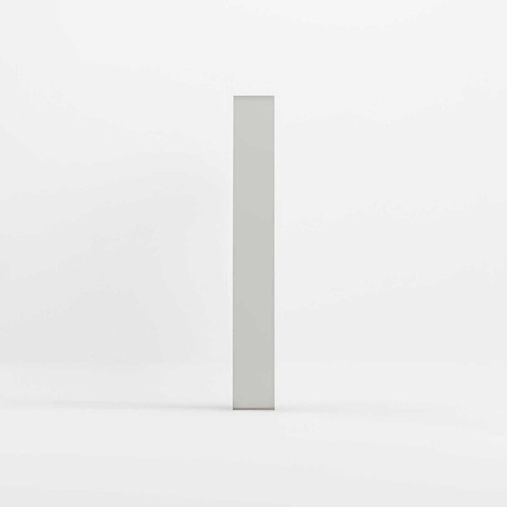 Nova <br> Titan Aluminium Pergola 31cm Solid Side Wall Panel - Pebble