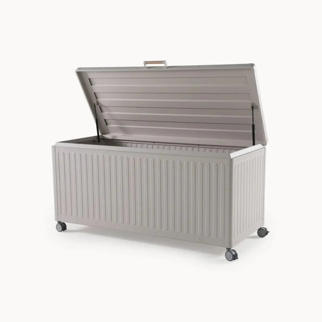 Nova <br> Proteus Large Metal Storage Box - Pebble