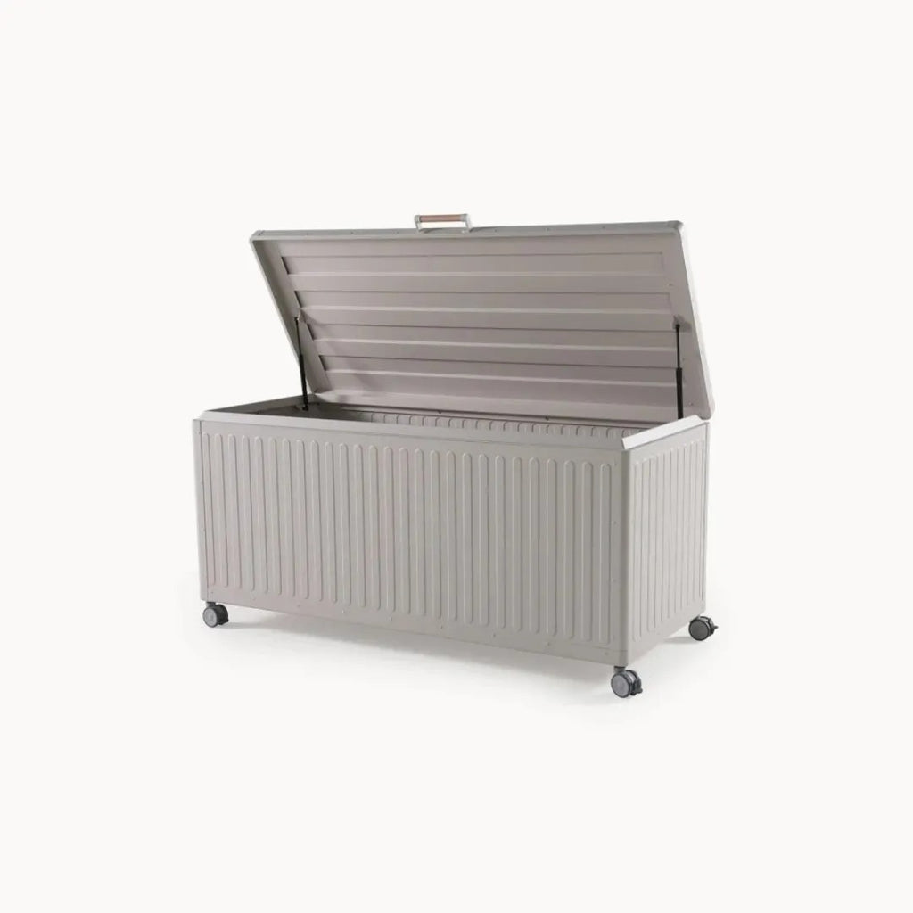 Nova <br> Proteus Medium Metal Storage Box - Pebble