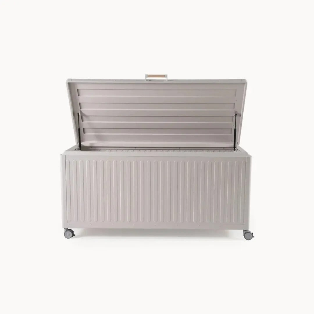 Nova <br> Proteus Medium Metal Storage Box - Pebble