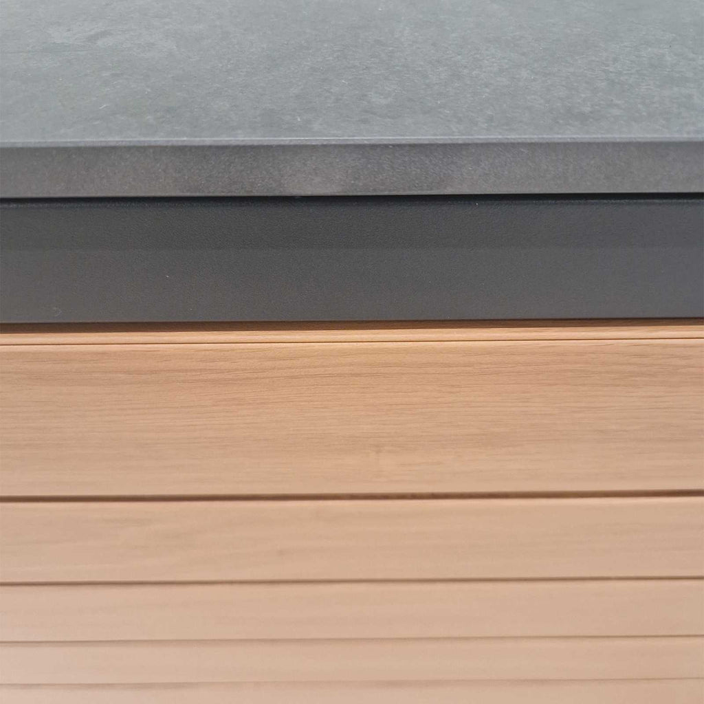 Nova - Cook Cab Outdoor Kitchen Workstation - Grey
