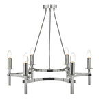 Nacala 6 Light Pendant Polished Chrome<br>Polished Chrome