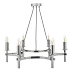 Nacala 6 Light Pendant Polished Chrome<br>Polished Chrome