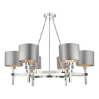 Nacala 6 Light Pendant Polished Chrome<br>Polished Chrome