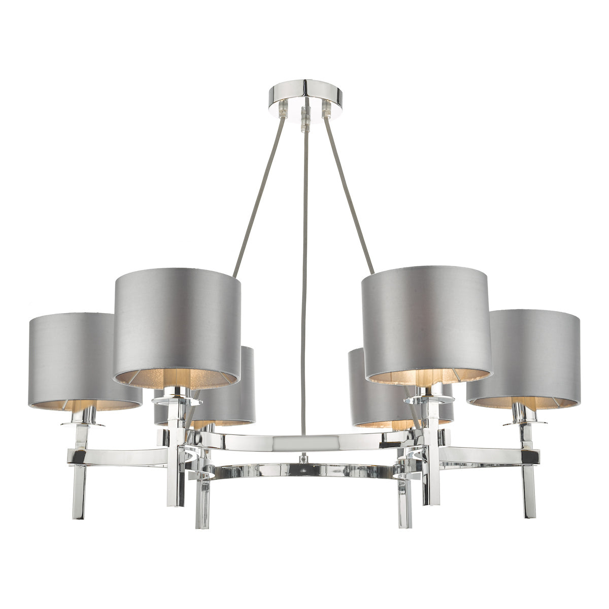 Nacala 6 Light Pendant Polished Chrome<br>Polished Chrome
