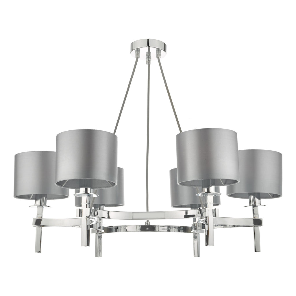 Nacala 6 Light Pendant Polished Chrome<br>Polished Chrome