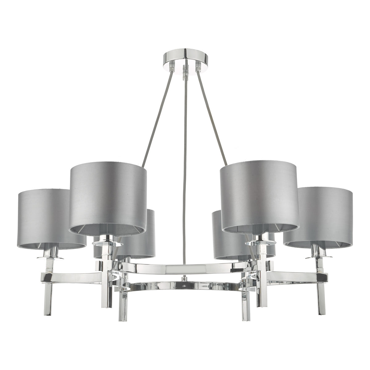Nacala 6 Light Pendant Polished Chrome<br>Polished Chrome