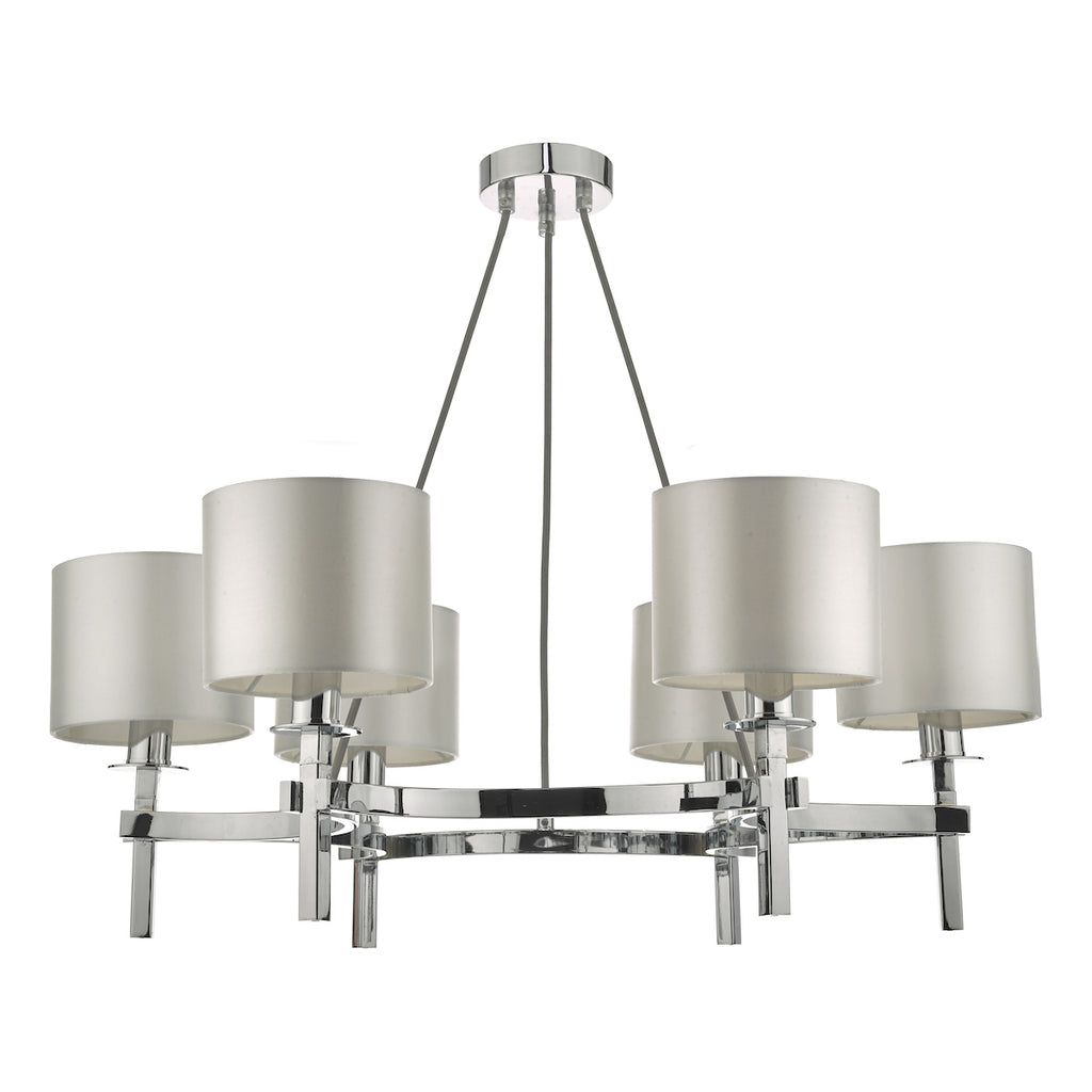 Nacala 6 Light Pendant Polished Chrome<br>Polished Chrome