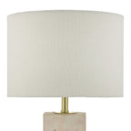 Nalani Table Lamp Pink Marble Effect With Shade <br>Marble Effect