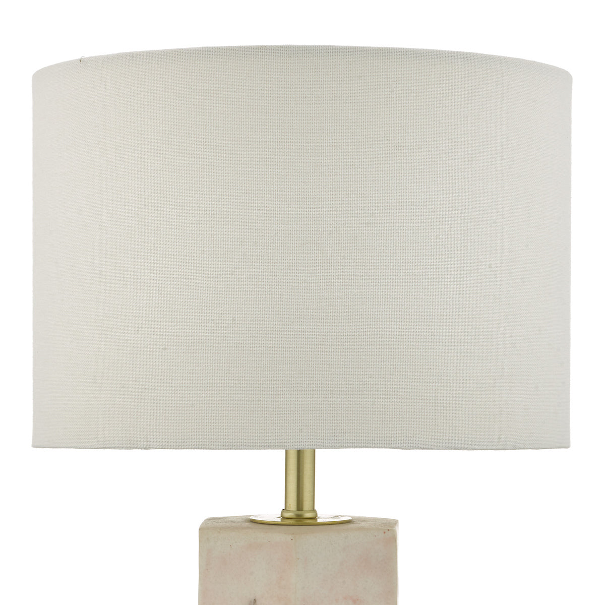 Nalani Table Lamp Pink Marble Effect With Shade <br>Marble Effect