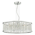 Nantes 5 Light Pendant Polished Chrome Aluminium<br>Polished Chrome