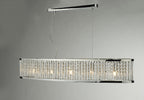 Nantes 5 Light Bar Pendant Polished Chrome Aluminium<br>Polished Chrome
