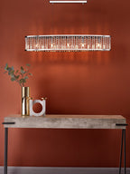 Nantes 5 Light Bar Pendant Polished Chrome Aluminium<br>Polished Chrome