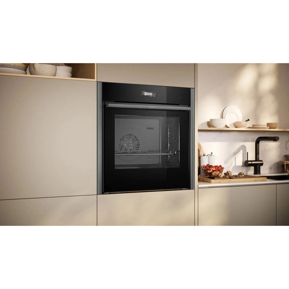 Neff B54CR31G0B 59.6cm Built In Electric Single Oven - Graphite Grey