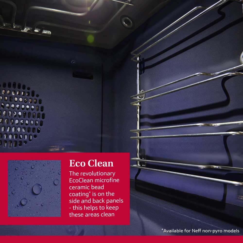 NEFF N50 Slide & Hide® B6ACH7AG7B Wifi Connected Built In Electric Single Oven with Pyrolytic Cleaning - Graphite