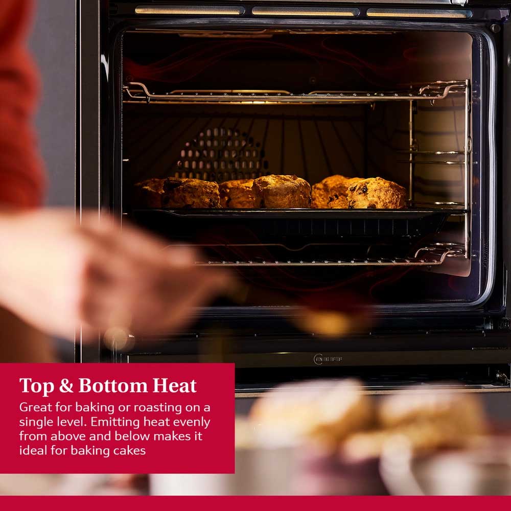 NEFF N50 Slide & Hide® B6ACH7AG7B Wifi Connected Built In Electric Single Oven with Pyrolytic Cleaning - Graphite