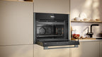 Neff C24MR21G0B Built In Compact Oven with microwave function