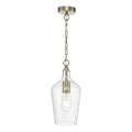 Nida Pendant Antique Brass Glass<br>Glass