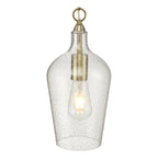 Nida Pendant Antique Brass Glass<br>Glass