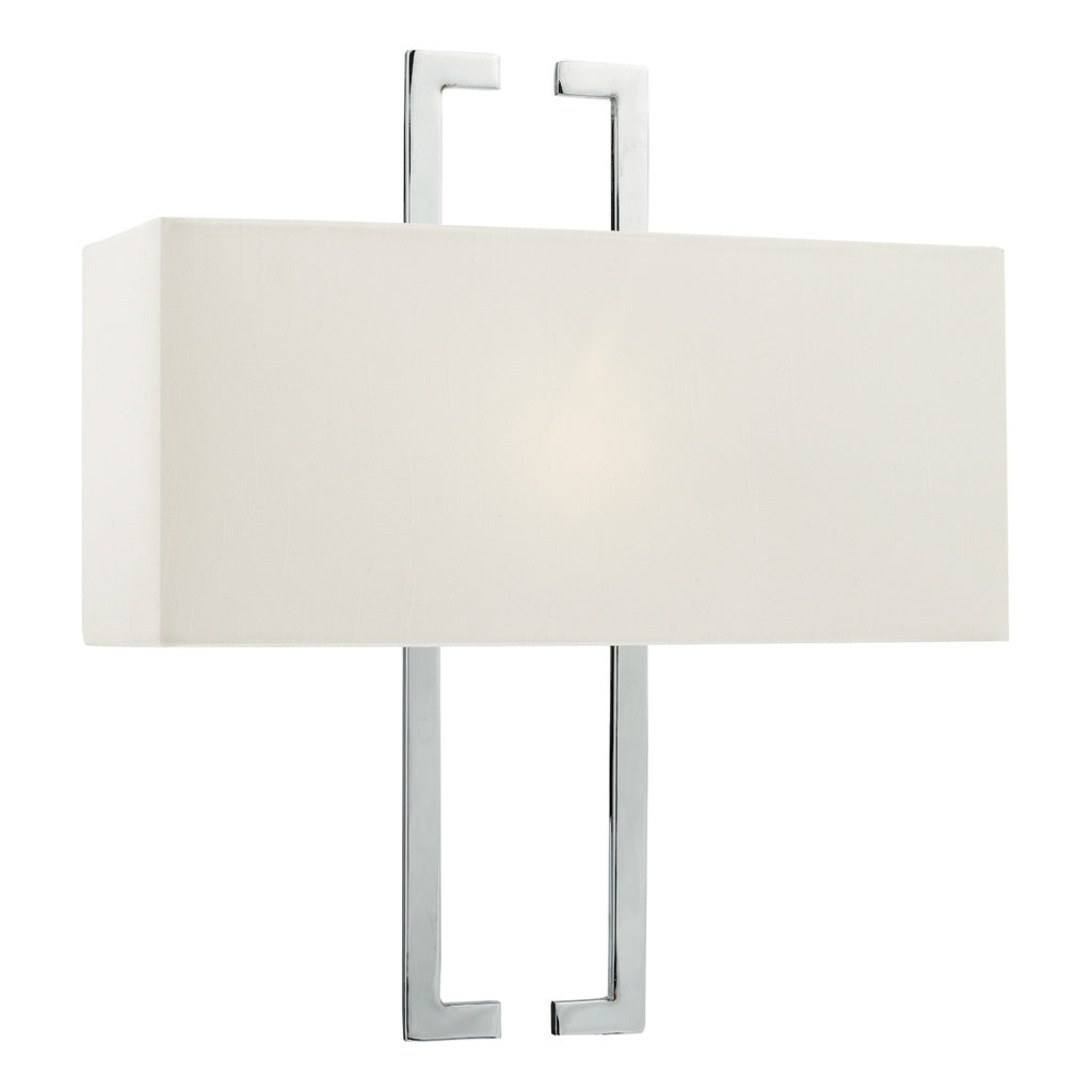Nile Wall Light Polished Chrome With Shade <br>Polished Chrome