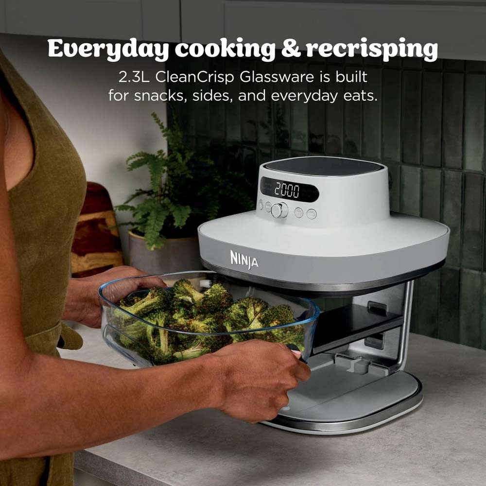 Ninja AS090UKWH CRISPi PRO 5-in-1 Glass Air Fryer - White